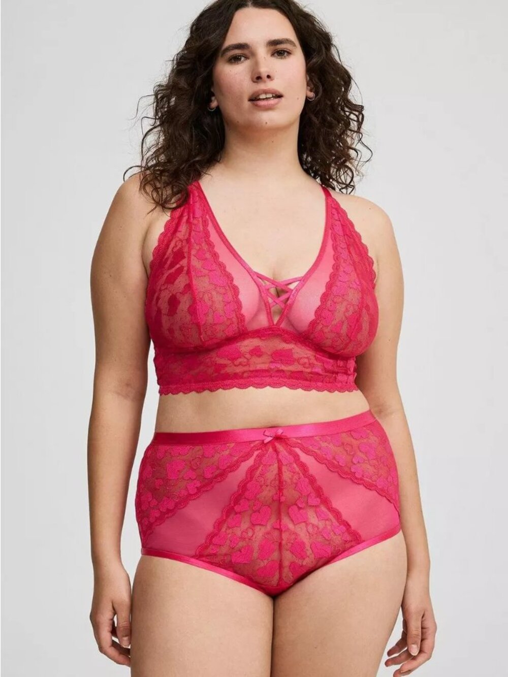 NWOT Torrid Unlined Heart Bralette